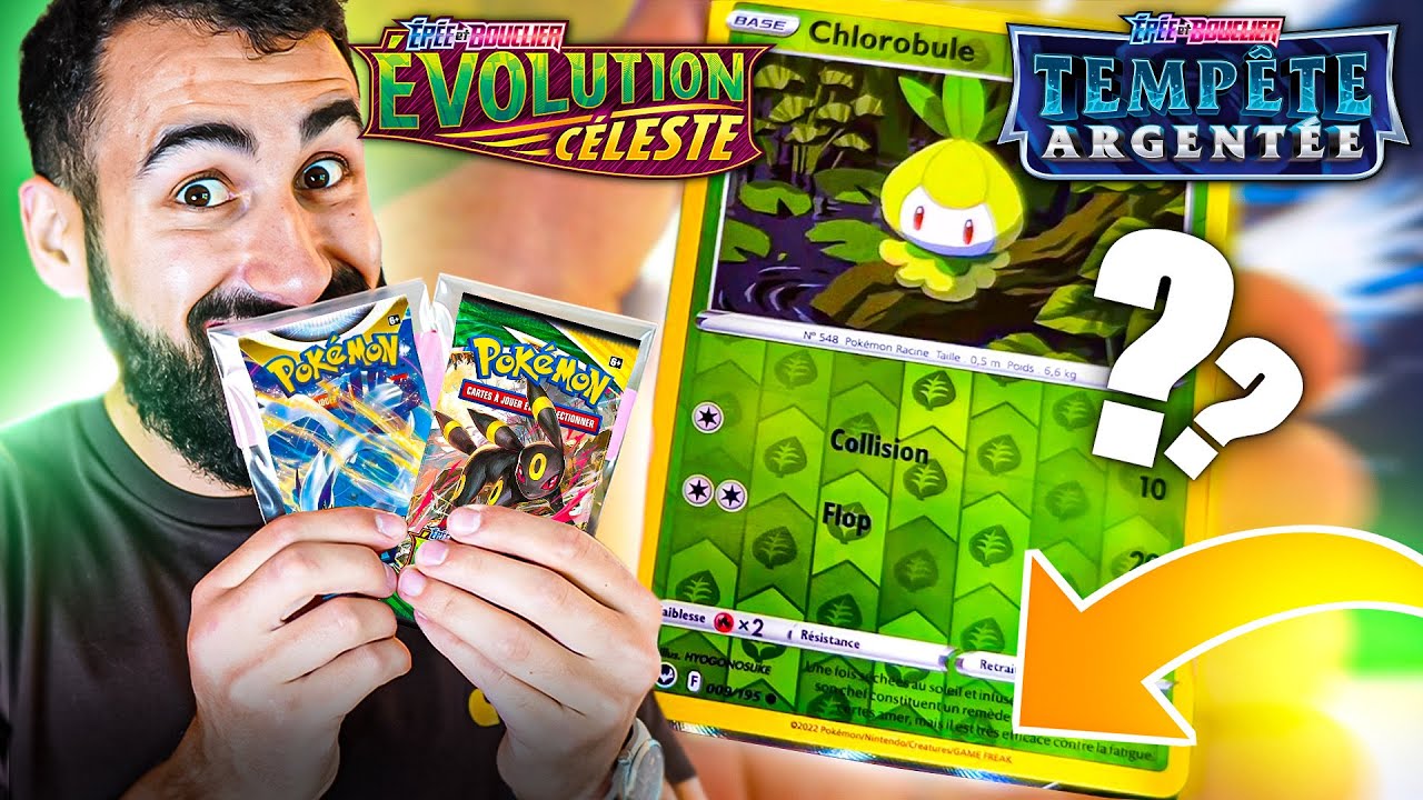 OUVERTURE POKEMON EVOLUTION CELESTE ( Nouveau duo pack )