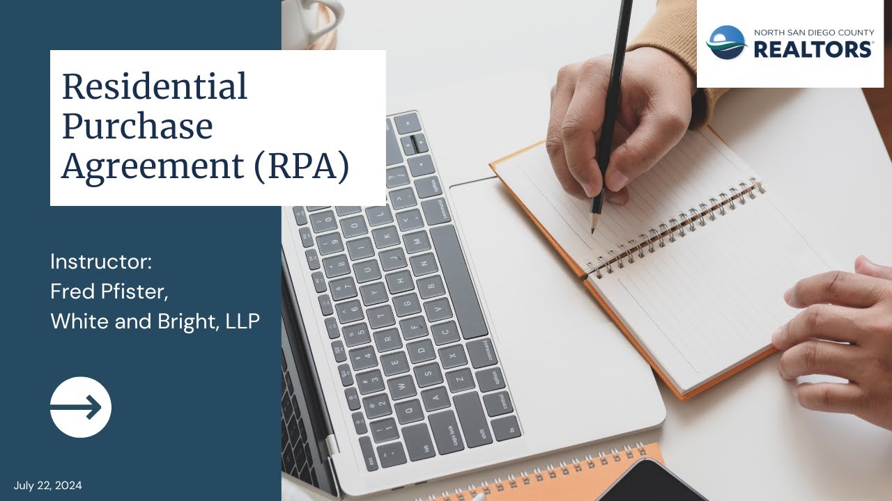 Residential Purchase Agreement (RPA)