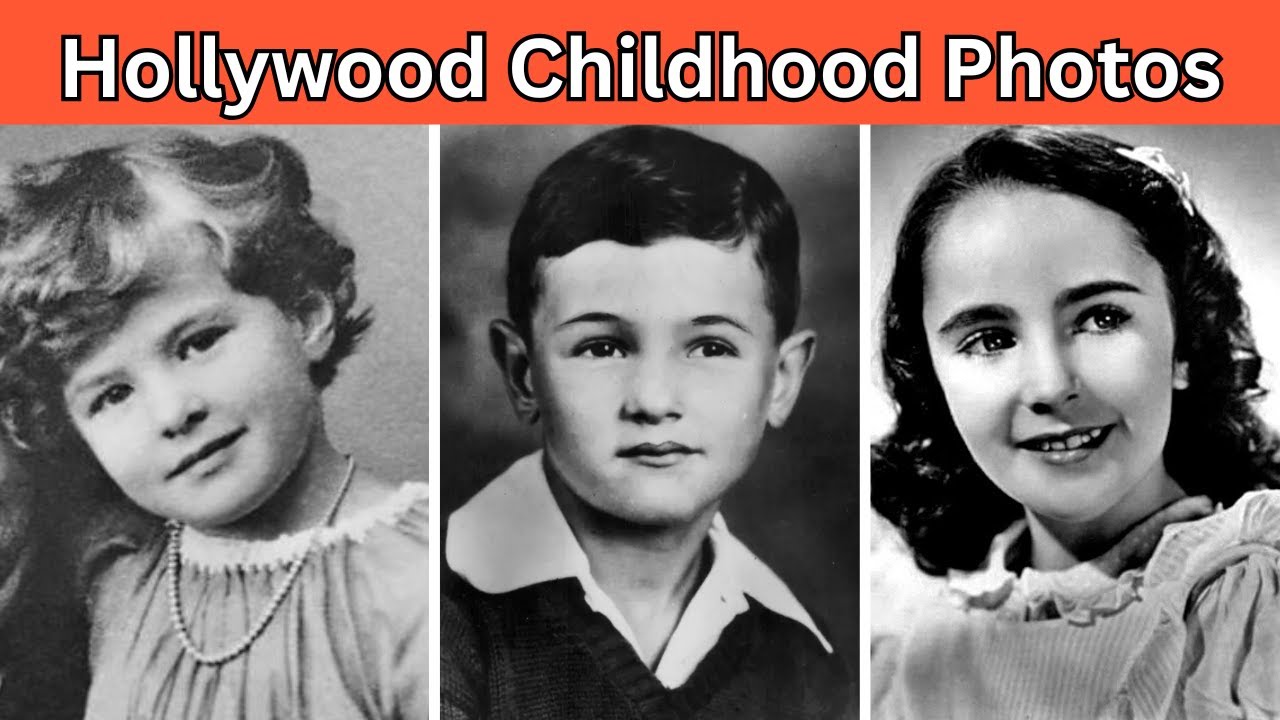 Guess The Hollywood Stars From Their Childhood Photo!