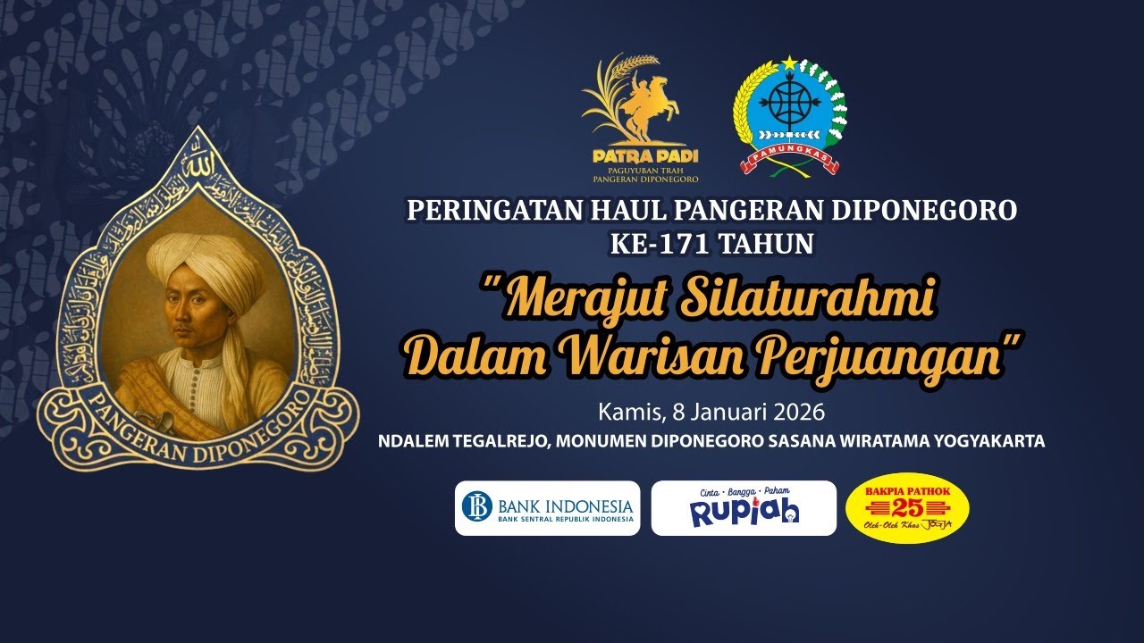PERINGATAN HAUL PANGERAN DIPONEGORO KE - 171 TAHUN