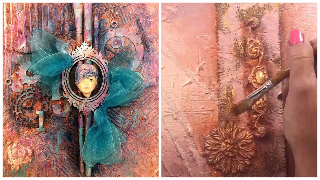 2 ДЕКОРАТИВНЫЕ ИДЕИ ДЛЯ ЛЕГКИХ КАРТИН от YOBANKA ART