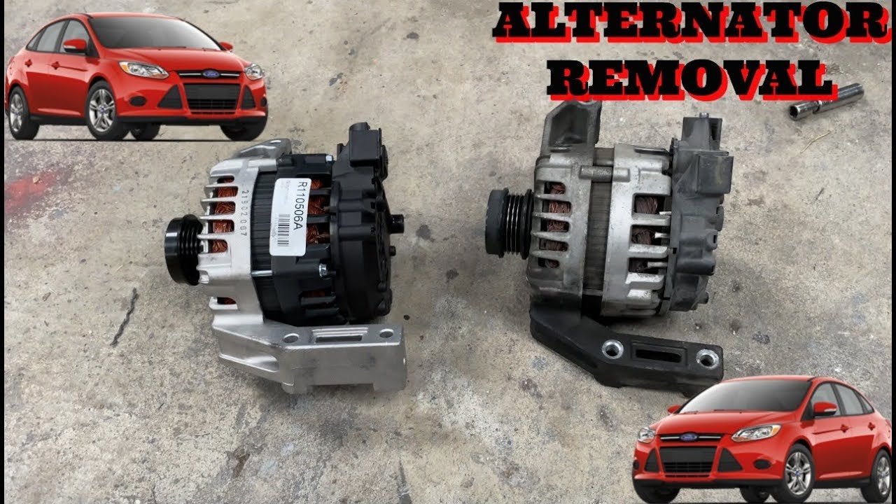 2011-2018 Ford Focus  Alternator Removal
