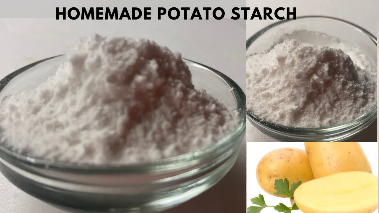 How to Make POTATO STARCH at Home | Quick, Easy Way to Make Potato Starch | Potato Starch Extraction