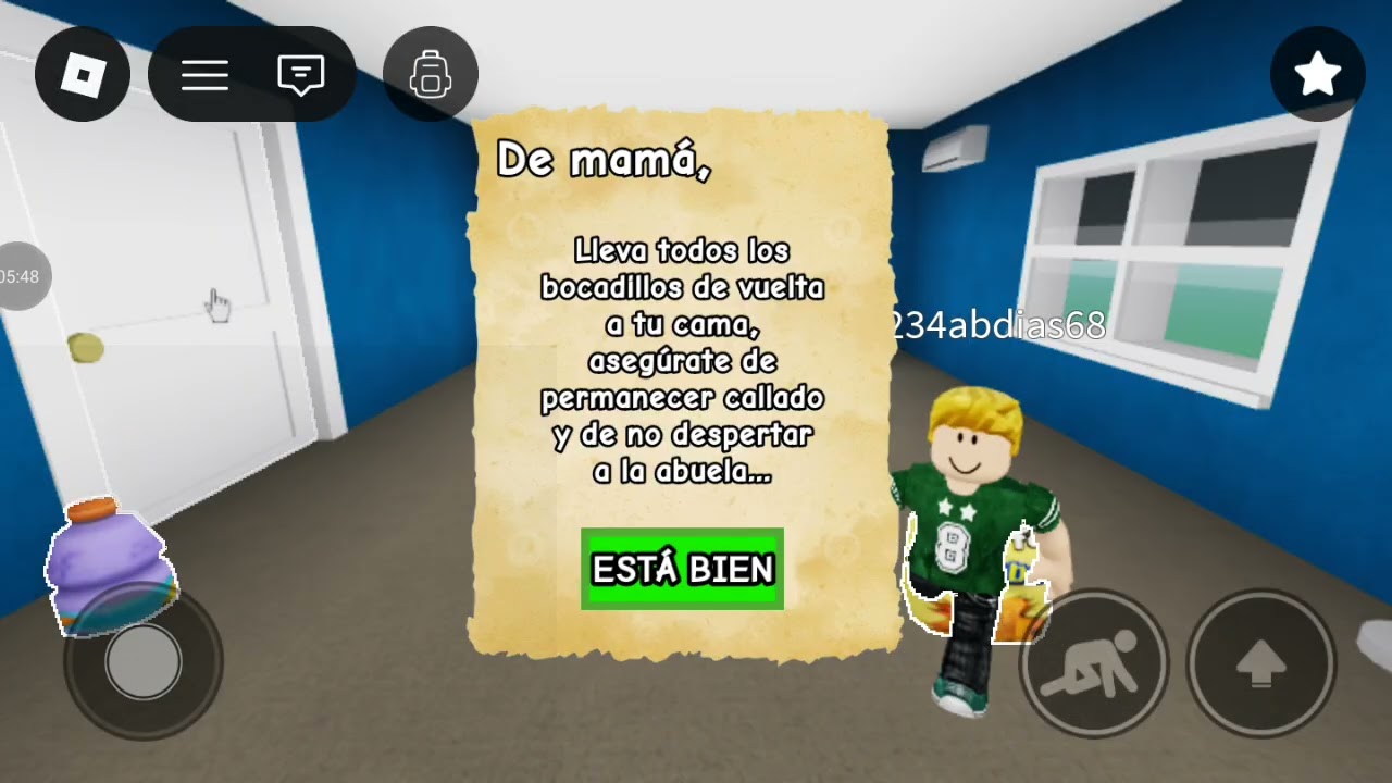Jugando roblox✌😝✌ apóyenme porfa 
