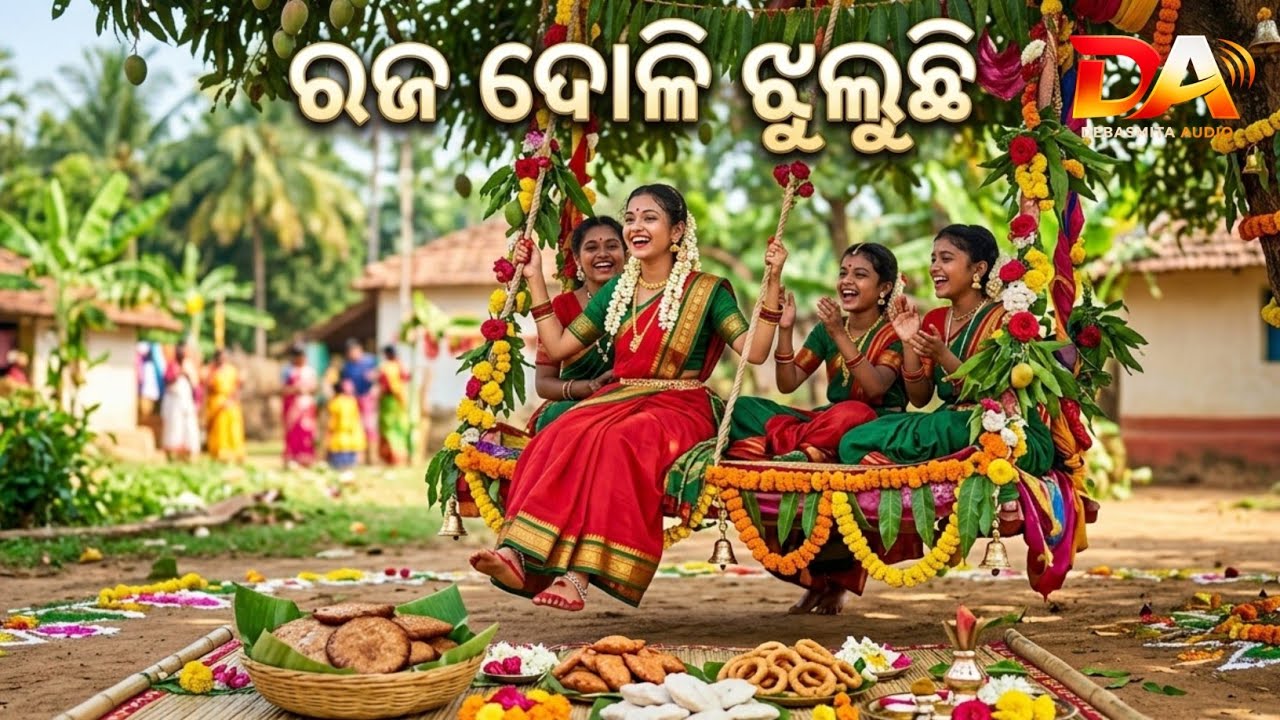 ରଜ ଦୋଳି ଝୁଲିଛି | RajaDoli Jhulichi |Odia Culture Song |
