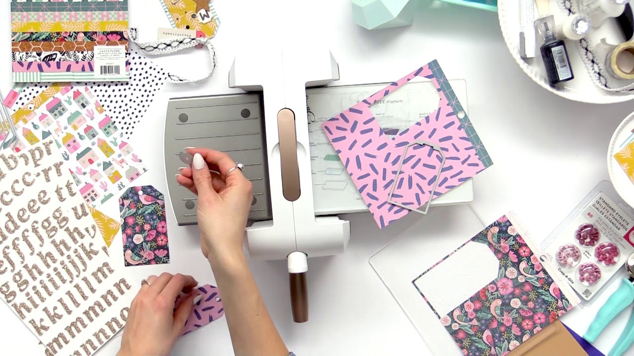 How to Use Nested Jumbo Tag Die to Make a Beautiful Gift Tag