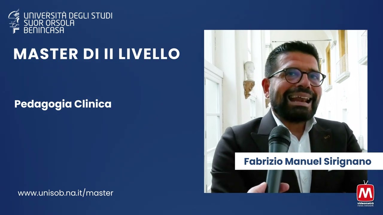 PEDAGOGIA CLINICA: PRIMO MASTER UNIVERSITARIO AL SUOR ORSOLA BENINCASA