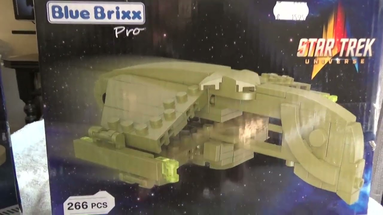 ROMULAN DDERIDEX WARBIRD 104559 STAR TREK BLUE BRIXX PRO
