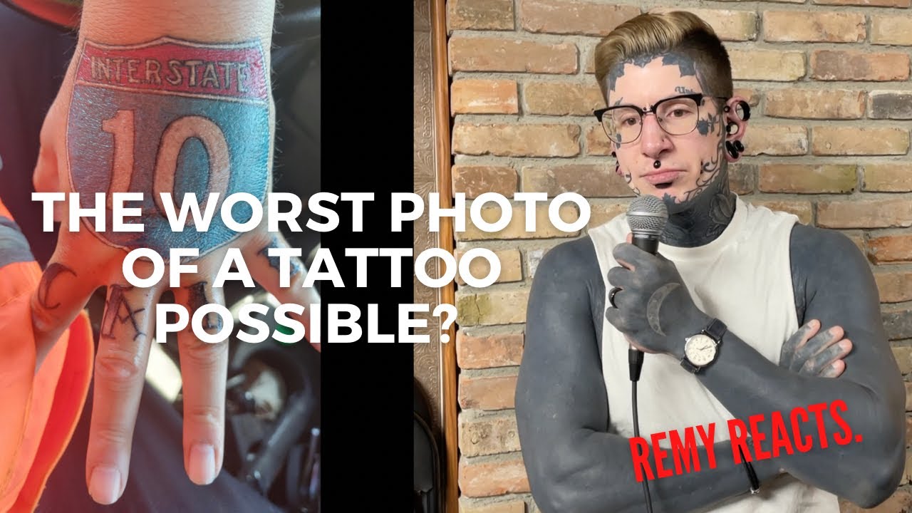 Remy Reacts Viewer tattoos #42