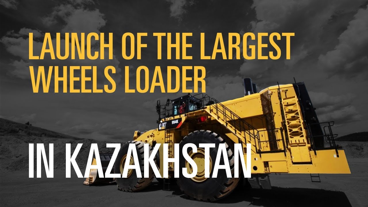 Launch of the largest wheel loader Cat&reg; 994K | The first in Kazakhstan