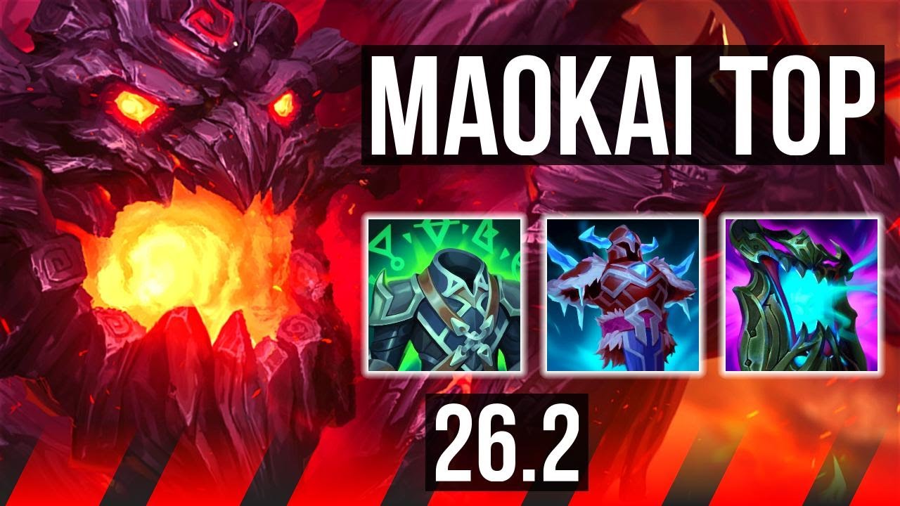 MAOKAI vs AKALI (TOP) | 30K damage | KR Diamond | 26.2