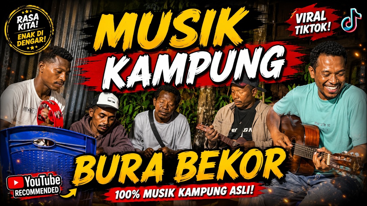 SATU KAMPUNG IKUT BERGOYANG - MUSIK KAMPUNG BURA BEKOR