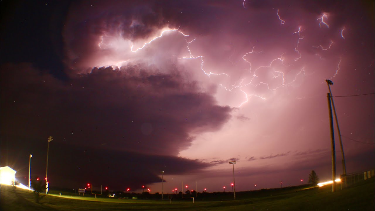 INCREDIBLE Electric Supercell Storm - King City/Bethany, Missouri - August 11,2023 [HD]