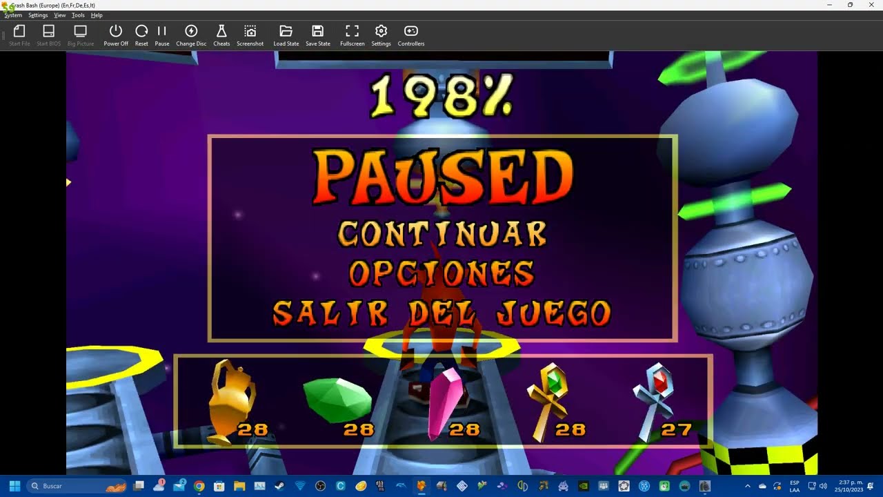 crash bash 1 player 200%