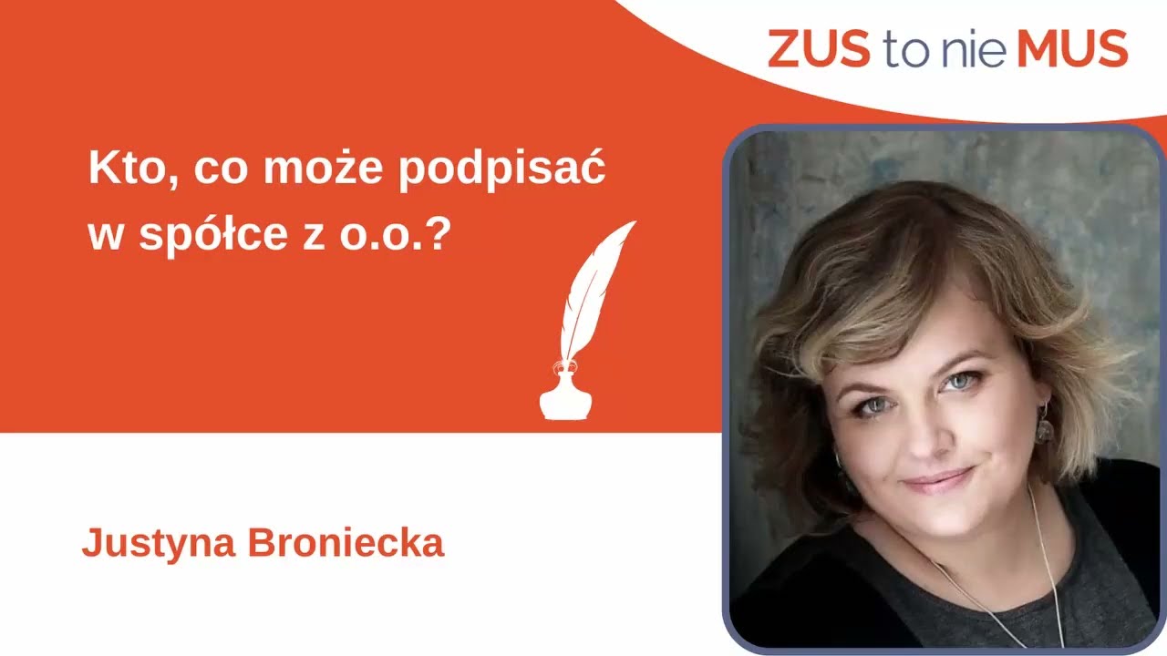 Kto i co może podpisać w spółce z o.o.?