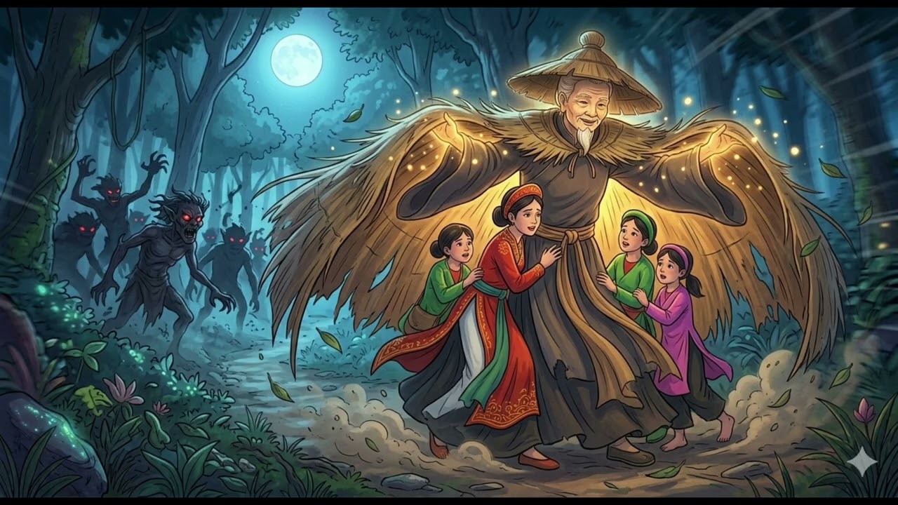 Bốn cô gái lấy chồng hoàng tử | Truyện cổ tích dân Việt Nam 