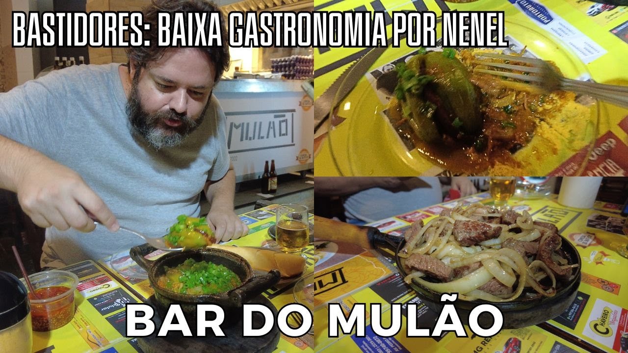 В баре Mulão's с Low Gastronomy от Nenel - За кулисами - Бамия, фаршированная беконом, Пиканья