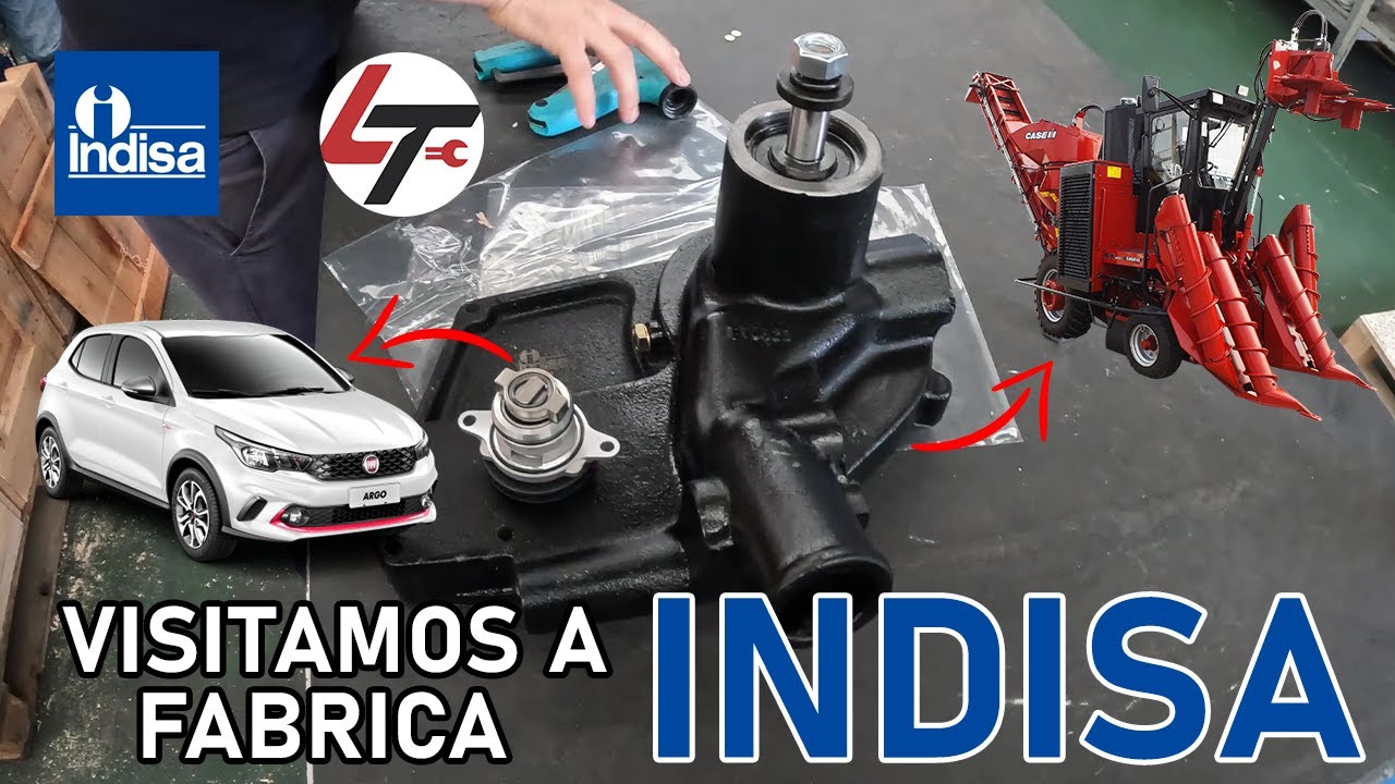 VISITANDO A FÁBRICA DA INDISA