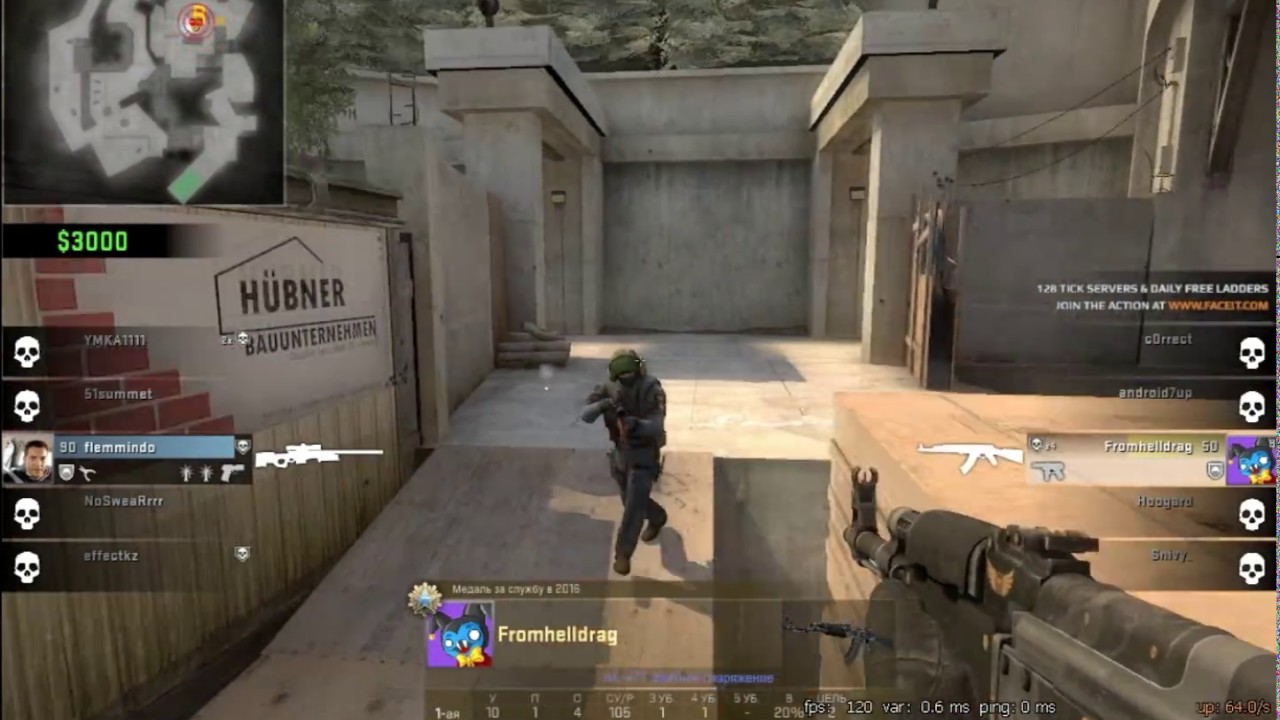 dRAG face-it ACE overpass