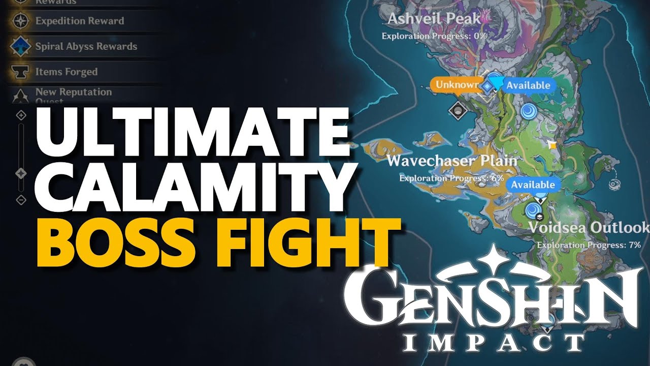 Ultimate Calamity Boss Fight Genshin Impact