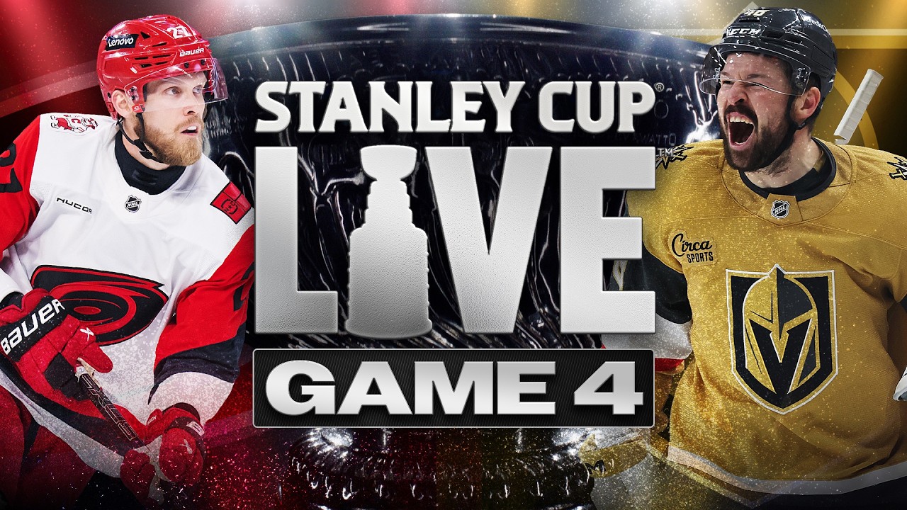 🏒 Stanley Cup Live | Hurricanes vs Golden Knights Game 4 | @emptynetterspod