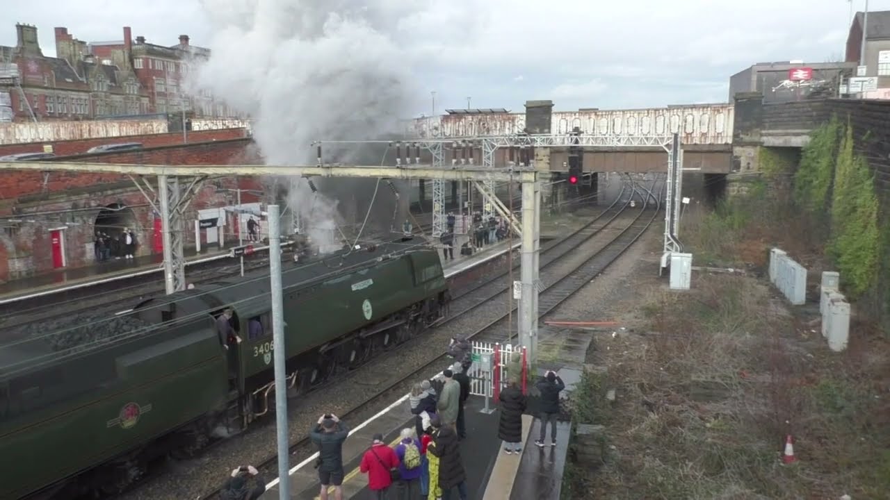 Tangmere at Preston, also featuring 52322 