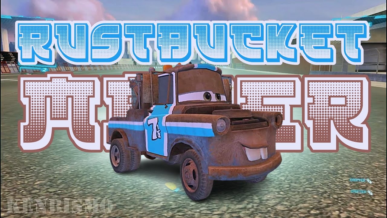 Cars 2 The Video Game Project Trilogy Pack 2 Mod - Rustbucket Mater - Runway Tour - Extreme Speed