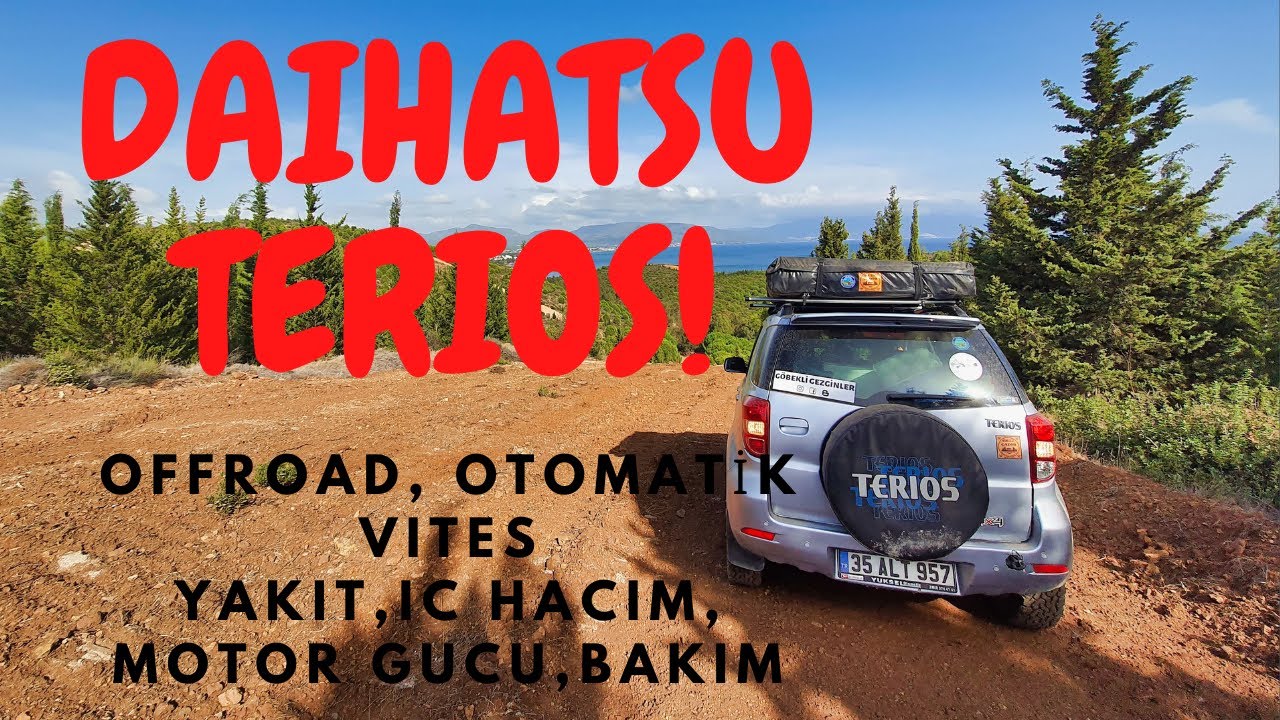 DAİHATSU TERİOS-2 // KADIN GÖZÜYLE İNCELEME// YAKIT/HACİM/BAKIM/OFFROAD/MOTOR GÜCÜ