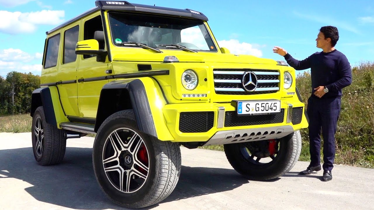 Driving Mercedes G WAGON 4x4 Squared - CL65 V12 and Unimog in Full Action - Dreamcars