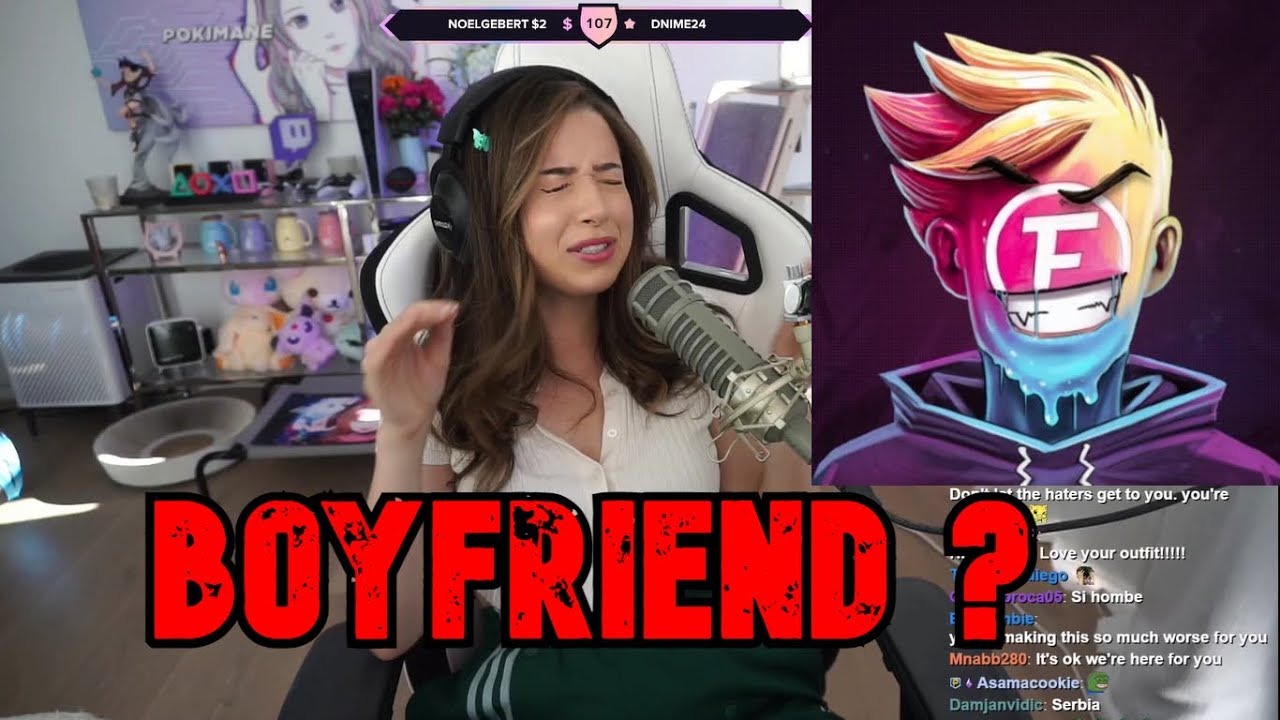 POKIMANE TALKS ABOUT FITZ BEING HER BOYFRIEND RUMORS
