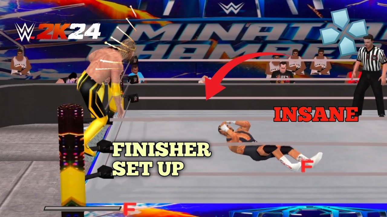 These Finisher Set-up Are Insane In Wwe2k24 Ppsspp