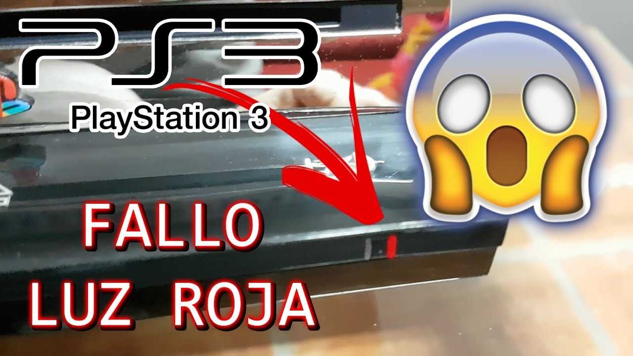 Reparación PS3 FAT con luz roja parpadeante o luz amarilla (REFLOW)