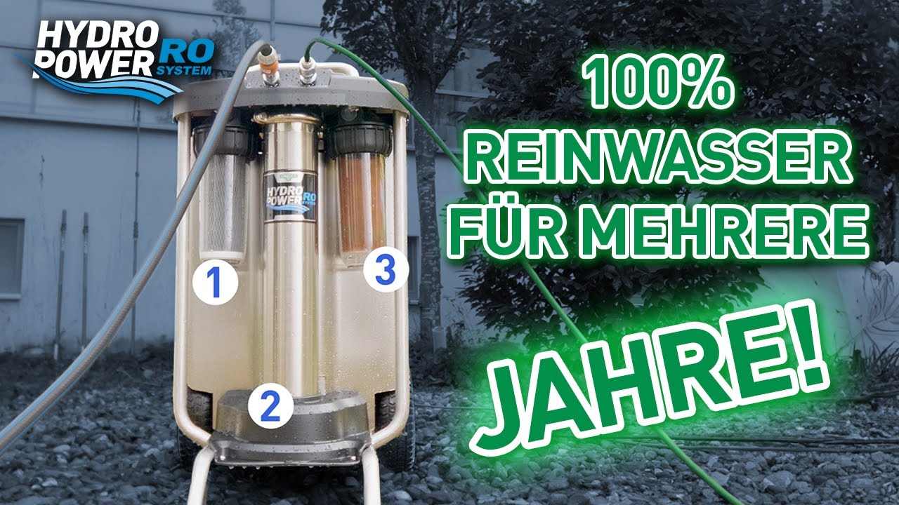 HydroPower RO-Reinwasser-Filter: leistungsstarkes und effizientes Umkehrosmose-Filtersystem