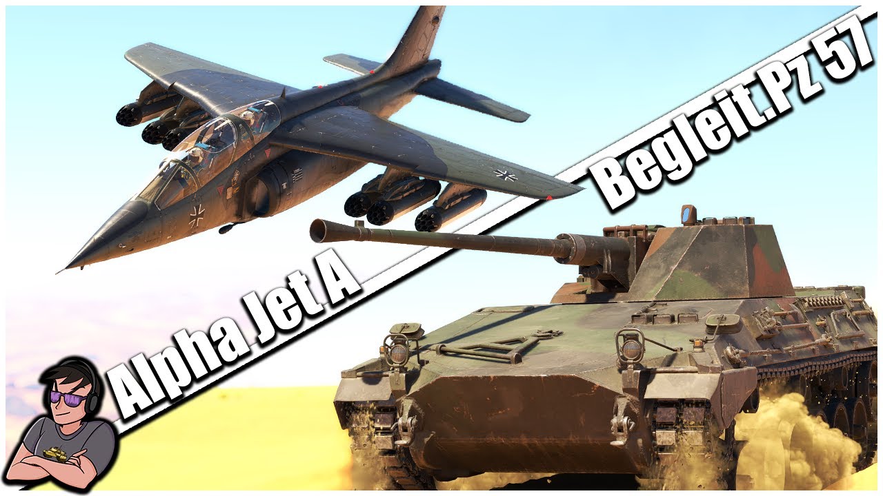 The Lightweight German Combo That STOMPS EVERYTHING - Begleit & Alpha Jet A - War Thunder