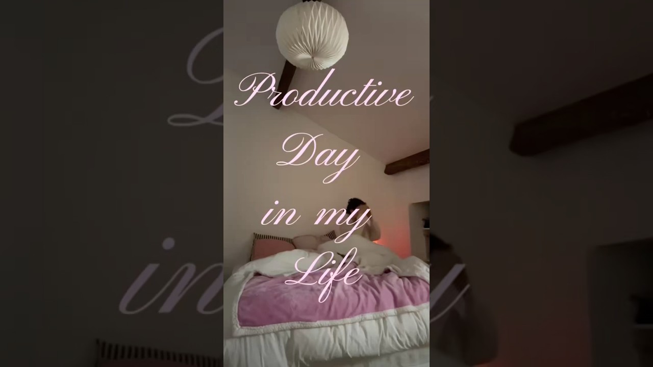 journ&eacute;e productive #vlog