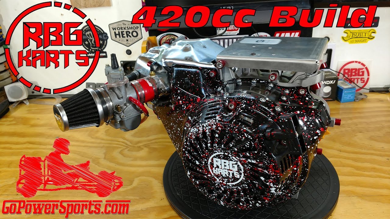 420cc Predator Stage 2 Engine Build ~ Billet Rod, Billet Flywheel & Performance Cam