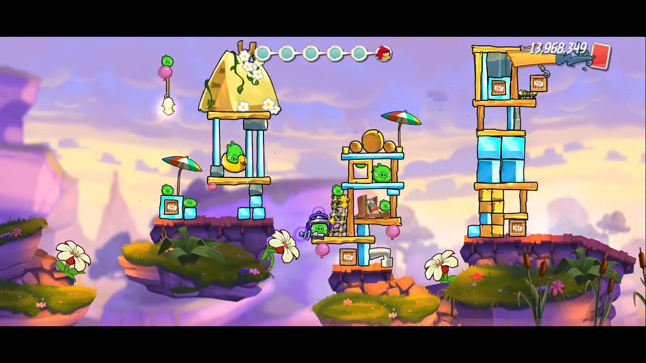 LEVELS COMPLETED | MONSTER LEVEL FAILED | ANGRY BIRDS 2