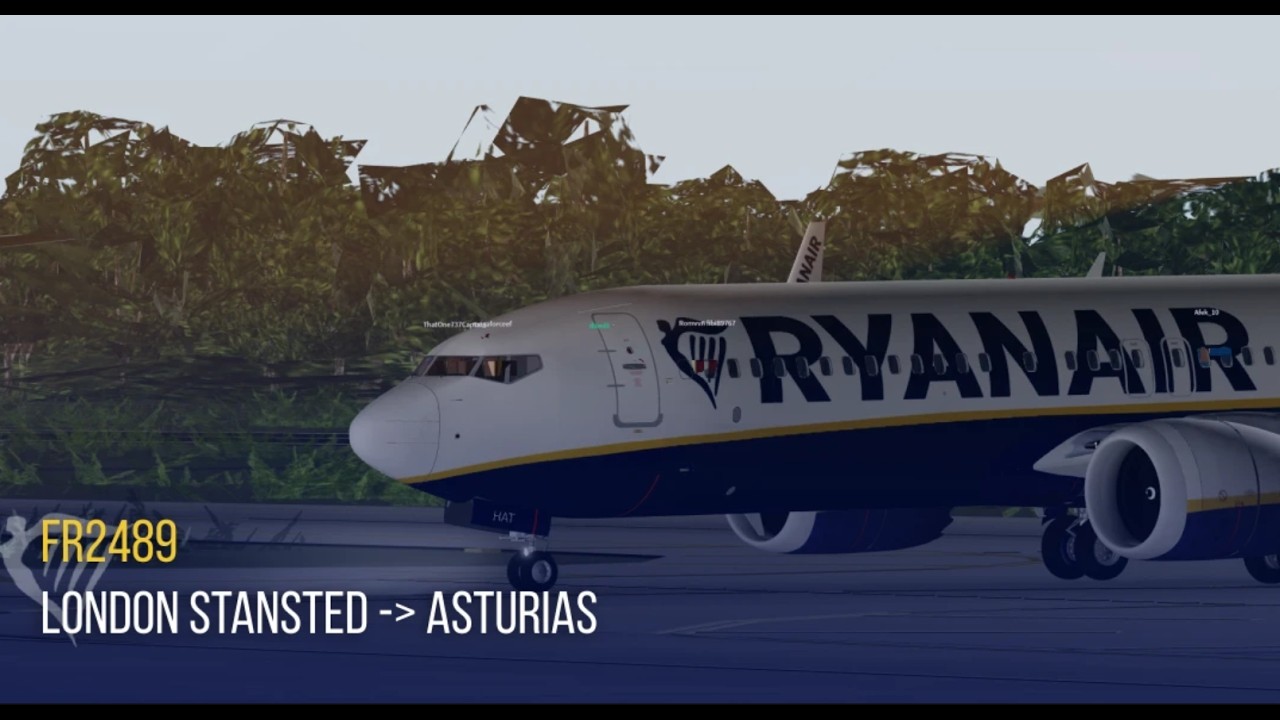 Ryanair Flight 2489 (London - Asturias)
