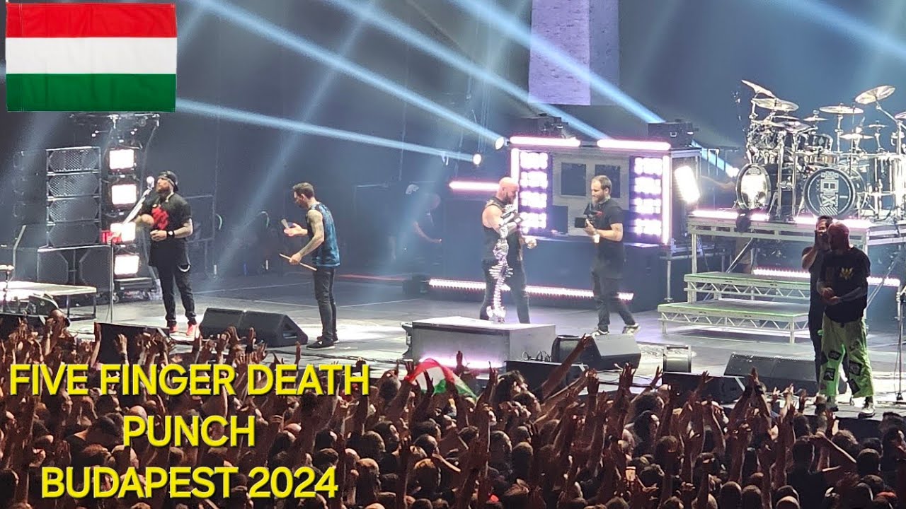 FIVE FINGER DEATH PUNCH - BUDAPEST - PAPP LÁSZLÓ SPORTARÉNA - 09.07.2024 (FULL CONCERT)
