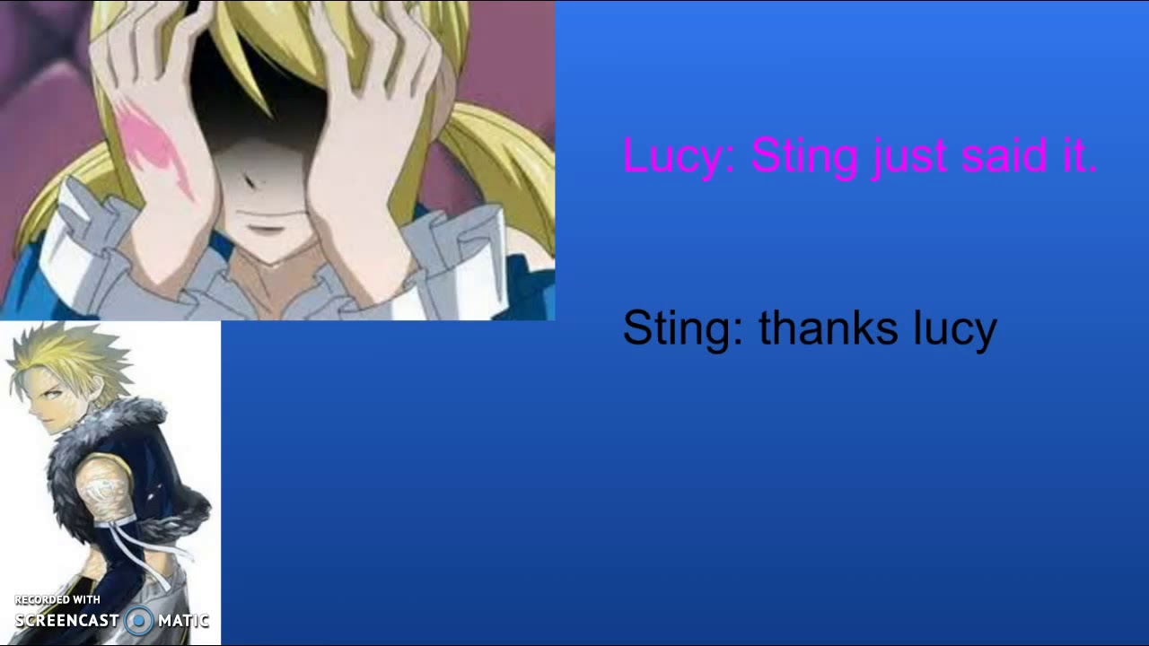 stinglu/part 4/ sabertooth talks about lucy