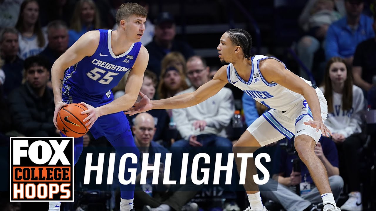 No. 19 Creighton vs. Xavier Highlights | CBB on FOX