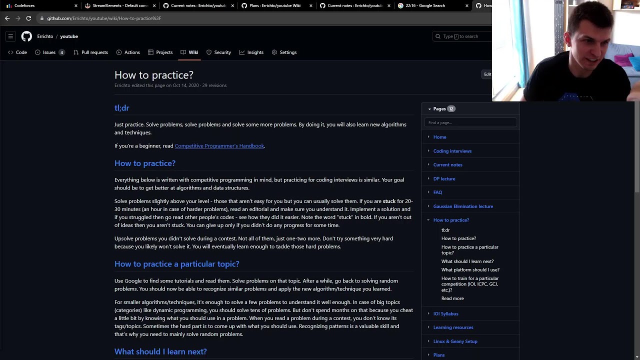Test Programming Stream 0
