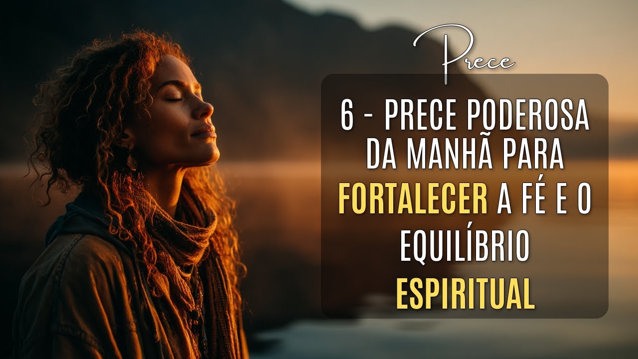 Prece Espírita da Manhã. Atraia Boas Energias Desde o Primeiro Minuto do Dia