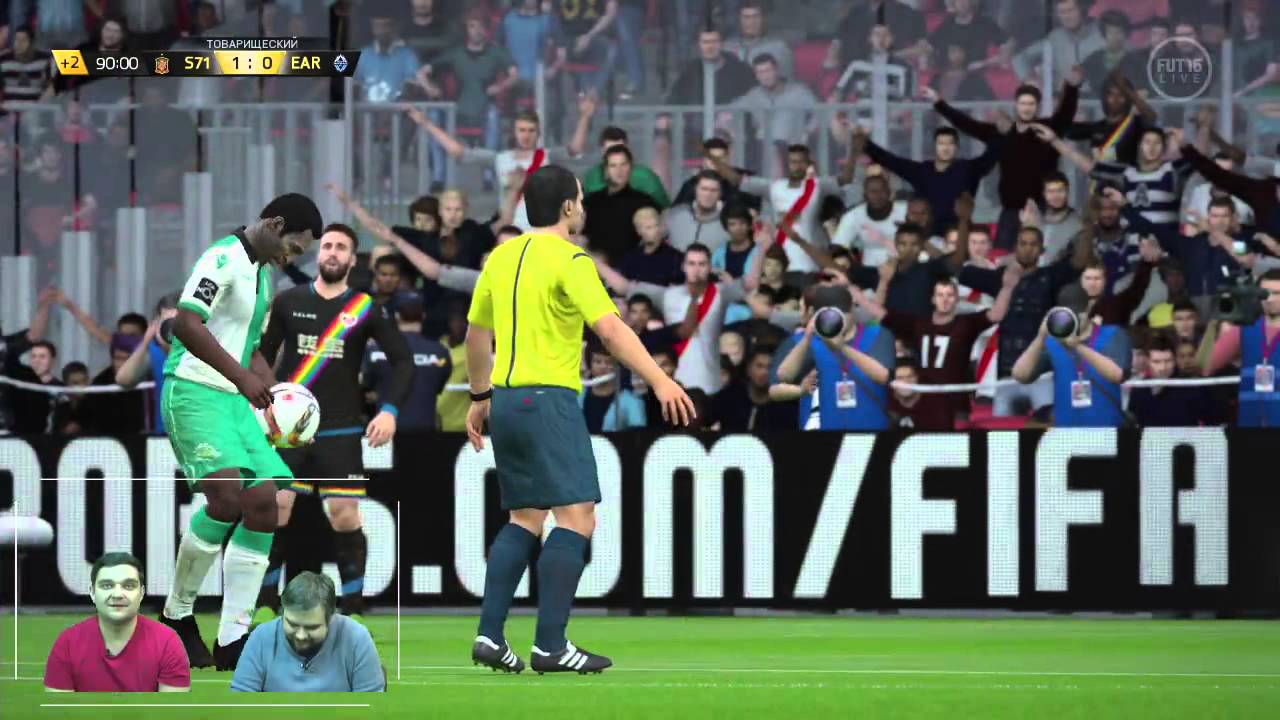 Играем в FIFA 16 c Андреем Загудаевым | Запись трансляции 03.12.2015