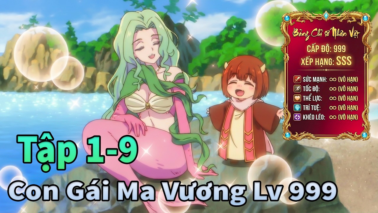 ANIME THÁNG 2 | Con Ma Vương Sở Hữu Sức Mạnh Không Tưởng Tập 1-9 | Mèo Gầy Review