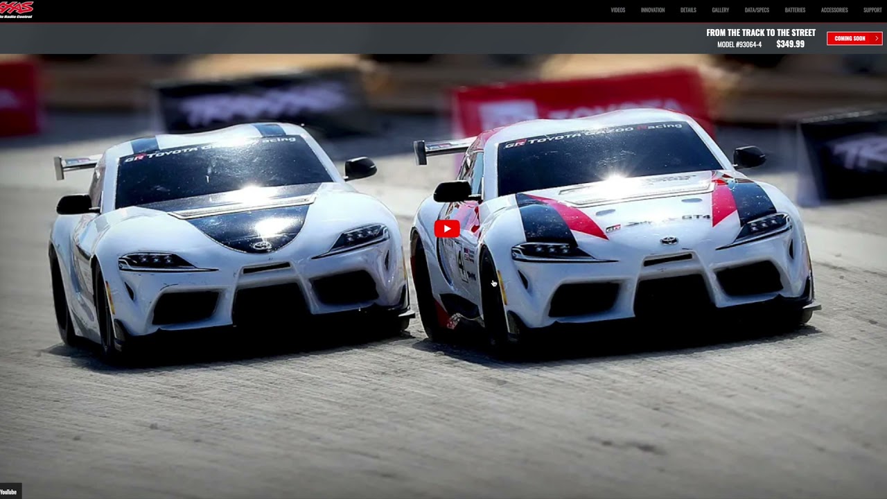 Размышления и сравнение Traxxas Toyota Supra Gazoo GT4 4-Tec 3.0 с Corvette и Mustang 2.0