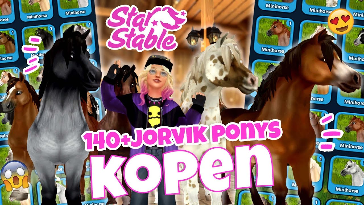 IK KOOP 140 JORVIK PONYS 😱 EN DIT IS WAT ER GEBEURDE ✨ | SSO Paarden kopen (nl)