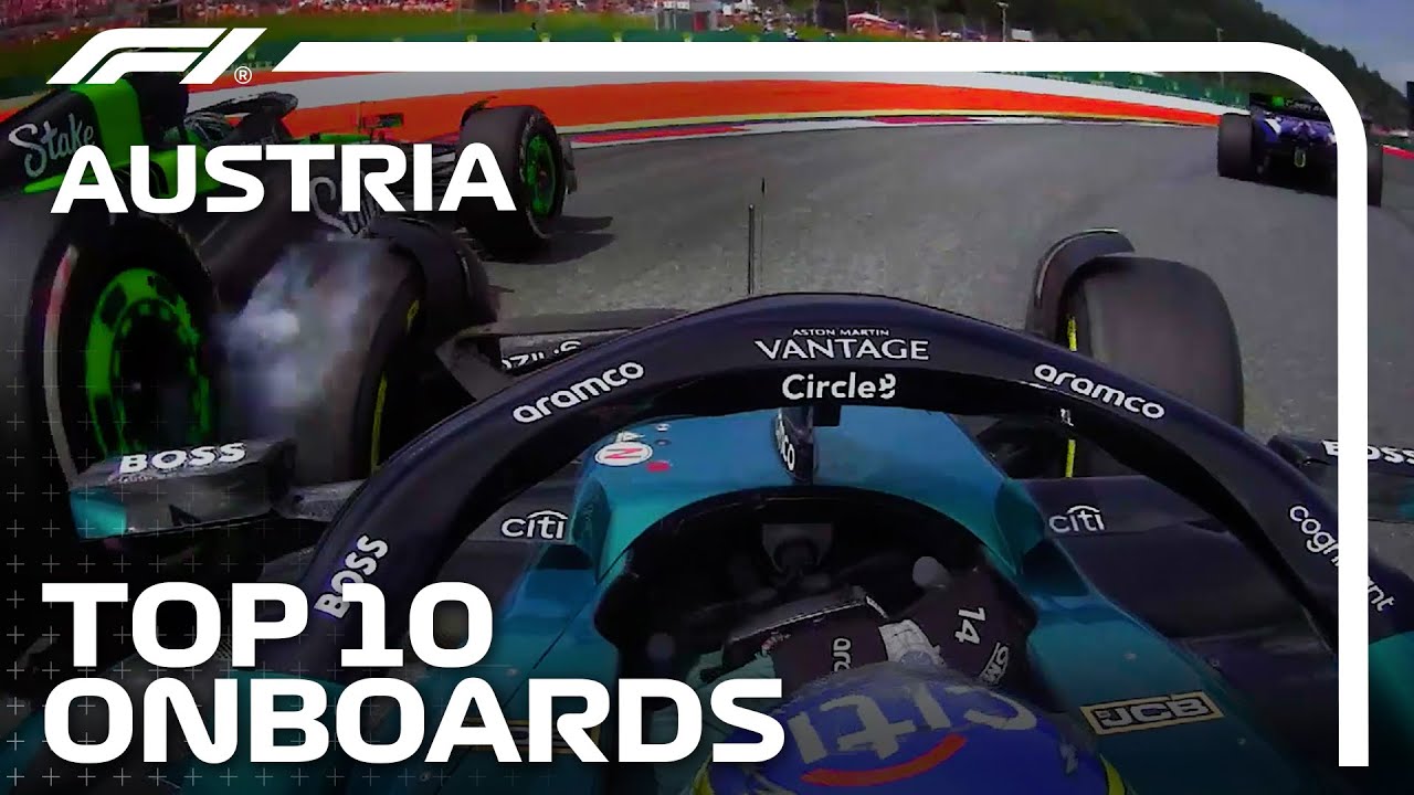 The Battle Of The Alpines And The Top 10 Onboards | 2024 Austrian Grand Prix | Qatar Airways
