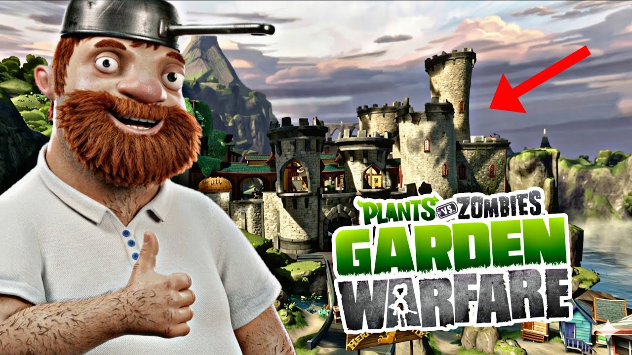 PLANTAS vs ZOMBIES GARDEN WARFARE - El CASTILLO no FALLA!