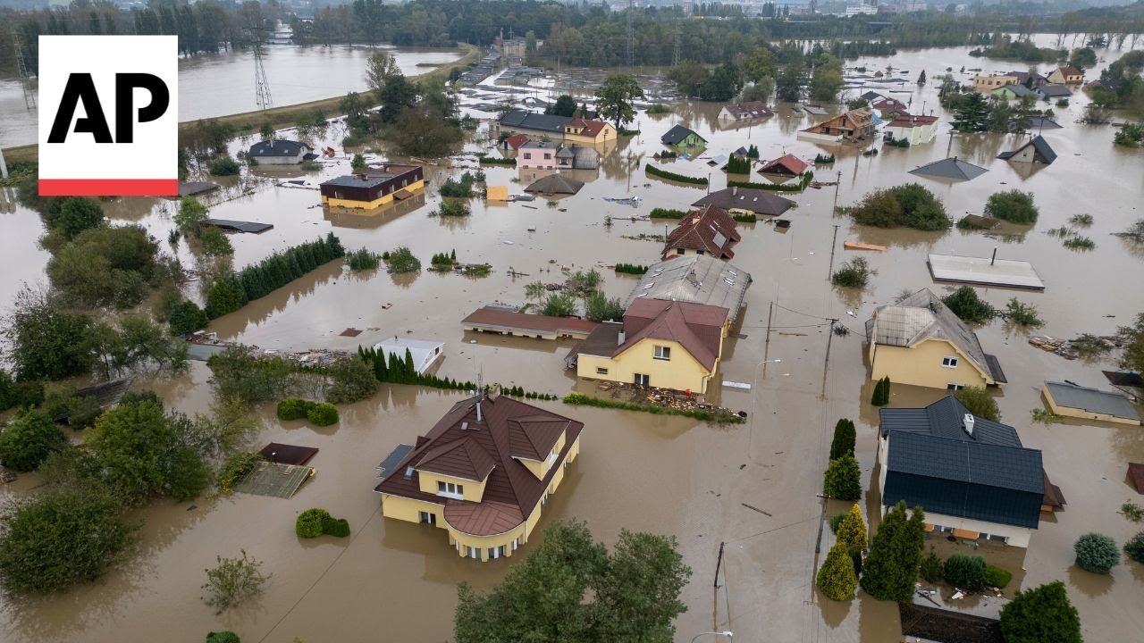 City in northeastern Czech Republic still submerged after severe flooding